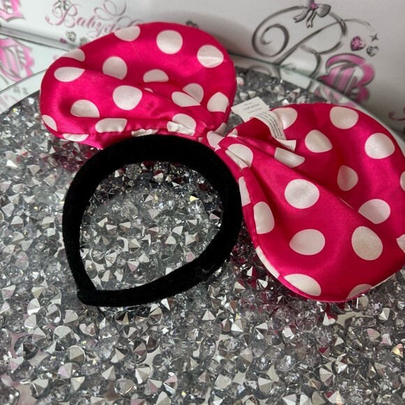 Disney ears pink Mickey Mouse Minnie Mouse Polka Dot Mouse  display picture 1